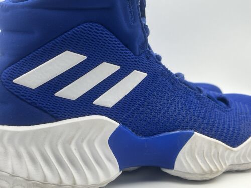 ADIDAS Peo Bounce AH2667 Blue/White Basketall Sneakers Men&#39;s Size 9 - $99.99