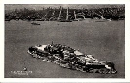 San Francisco California(CA) Alcatraz Island UNP Chrome Vintage Postcard - £7.56 GBP