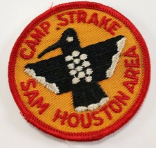Vintage Sam Houston Area Council Camp Strake Boy Scout America Thunderbird Patch - £9.31 GBP