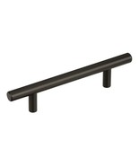 Amerock Bar Pulls 3-3/4 in (96 mm) Center-to-Center Black Bronze Drawer ... - $13.61 CAD