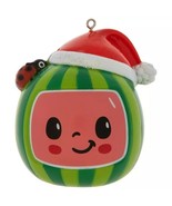 Kurt Adler Cocomelon Watermelon With Santa Hat Ornament - $282.06 MXN