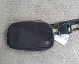 Brand New 1L Black and Gold Vapor Lululemon Everywhere Belt Bag - $25.99