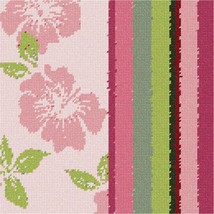 Pepita Needlepoint kit: Mauve Collection Floral 1, 10&quot; x 10&quot; - £60.56 GBP+