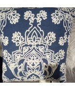 Jessica Simpson  16x16in. Blue/White Pillow - $7.69