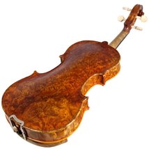 Sky 1/2 Size NY100 Bird&#39;s Eye Vintage Violin Guarantee Grand Mastero Sound Profe - £525.64 GBP+