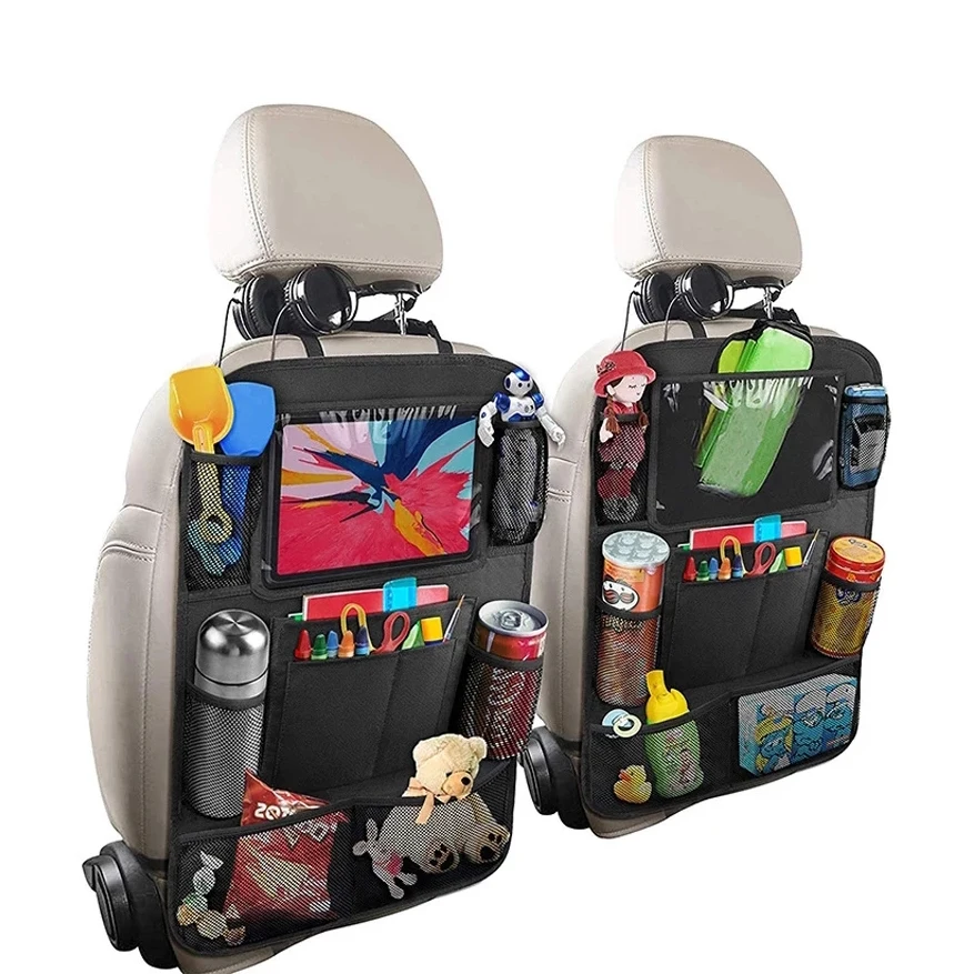 Car Universal Seat Back Organizer Multi-Pocket Storage Bag Tablet Holder - £11.80 GBP+