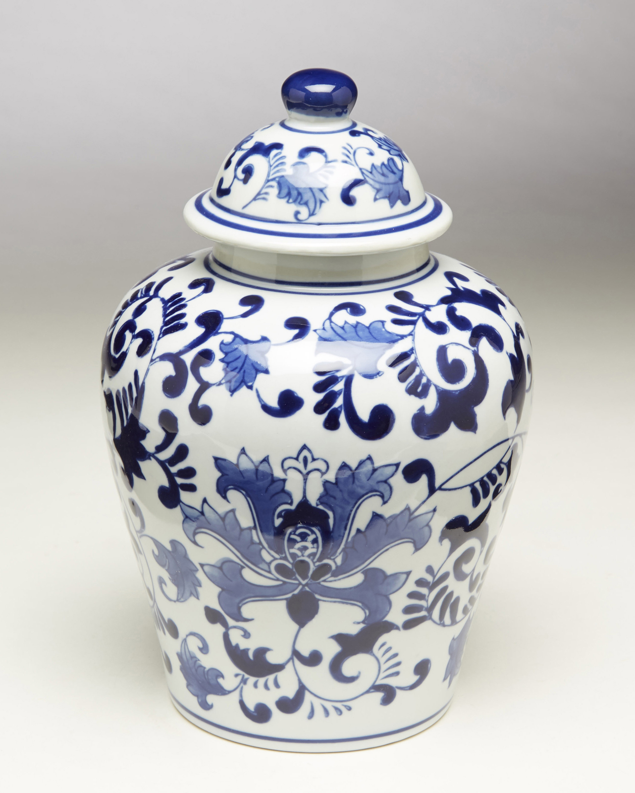 Zeckos AA Importing 59777 10 Inch Blue And White Ginger Jar - $69.29