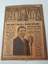 WW2 Latest Popular Radio Hit Songs 1943 Industry Publication Song Music ... - £12.13 GBP