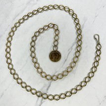 Gold Tone George Washington Coin Belly Body Chain Link Belt One Size OS - £12.36 GBP