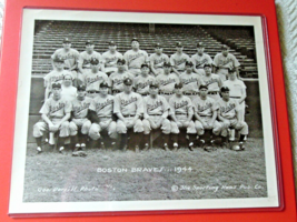 1944   BOSTON  BRAVES     ORIGINAL    TEAM  PHOTO   BY   THE  SPORTING  ... - £70.69 GBP