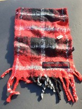 Victoria Secret VS Scarlet Red And Black Scarf New  - £15.13 GBP