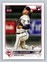 Josh Winder #US6 2022 Topps Update Minnesota Twins RC - £1.33 GBP