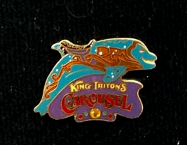 Disney Disneyland DCA King Triton&#39;s Carousel Dolphin Pin#4725 - £13.55 GBP