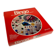 Bingo Board Game With Spinner Card For Beginners From Pressman New And Sealed - $9.68