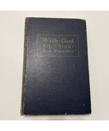 With God All things are possibe 20th printing 1963 See Description - $195.06 MXN