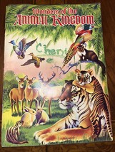 1959 Wonders Of The Animal Kingdom Sticker Stamp Book w alot Of Animal Stamps - £5.34 GBP