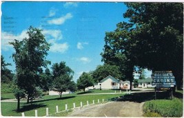 Postcard Goldie&#39;s Modern Cabins Northeast Of Charlotte Michigan - £3.96 GBP