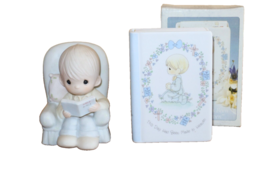 Precious Moments The Story Of God&#39;s Love 15784 Porcelain Bible Holder Ne... - $213.11 MXN