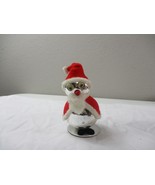 Vintage Christmas Penguin red cloth plastic bulb ornament - €34,39 EUR