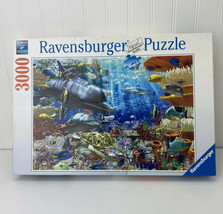 Ravensburger Puzzle “Oceanic Wonders” 3000 Pieces 48”x32” Dolphin Turtle... - $19.99