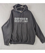 Dunder Mifflin Inc Hoodie Pullover Jacket Universal Studios Size XXL Cotton - $19.68