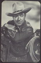 Vintage Western Art Johnny Mack Brown Post Card - £5.42 GBP
