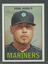 2016 Topps Heritage #312 Vidal Nuno NM-MT Mariners - $1.67