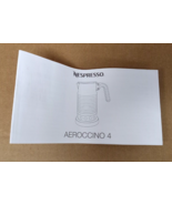 Nespresso Aeroccino 4 Milk Frothier Replacement Instruction Manual - £5.48 GBP