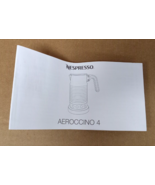 Nespresso Aeroccino 4 Milk Frothier Replacement Instruction Manual - $6.97