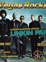 Chester Charles Bennington  of LINKIN PARK @ Vegas Rocks! Magazine March 2008  - £7.92 GBP