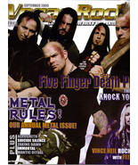 VEGAS ROCKS! Annual Metal Issue:  Five Finger Death Punch  Sept 2009 - £7.79 GBP