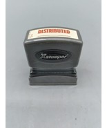 NEW  1342 Xstamper Pre-inked Shutter Stamp &quot;Distributed&quot; - £6.65 GBP