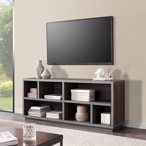For Tvs Up To 65&quot; In Size, The Burnished Oak Bowman Rectangular Tv Stand. - £150.99 GBP