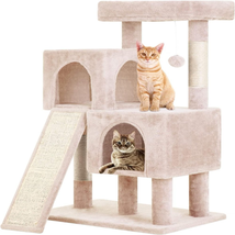 36 Inches Cat Tree Indoor Cats Cat Tower Scratching Posts Multi-Level Furniture - £57.66 GBP