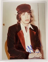 Mick Jagger Signed Autographed Glossy 8x10 Photo - COA/HOLOs - £236.29 GBP