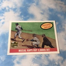 Stan Musial 2001 Topps Archives #217 Baseball Thrills St. Louis Cardinals - £1.19 GBP