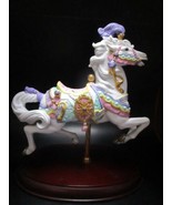 Lenox Carousel Horse Christmas Purple Plume - $173.66 CAD