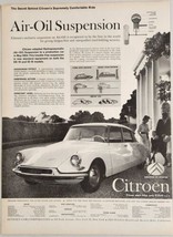 1959 Print Ad 1960 Citroen Cars with Air-Oil Suspension Made in France - £16.26 GBP