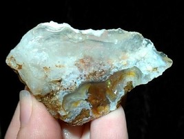 Fire Agate Crystal with Bright Schiller Color Effect from Arizona USA Lapidary - £20.10 GBP