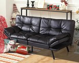 Futon Sofa Bed Modern Memory Foam Futon Couch Sleeper Bed,Loveseat Conve... - £317.10 GBP