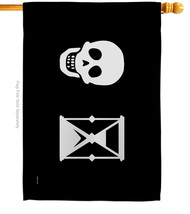 Pirate Captain Napin House Flag 28 X40 Double-Sided Banner - £29.19 GBP