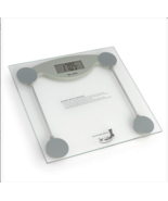 HealthSmart Tempered Glass Electronic Bathroom Scale - $40.43 CAD
