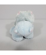Ganz Lil&#39;Kinz Hippo Plush HS009 NO CODE Stuffed Animal Toy Blue Webkinz  - £6.90 GBP