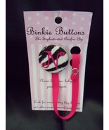 Binkie Buttons Initial &quot;N&quot; Multi-Color Pacifier Clip NEW - $26.38 CAD