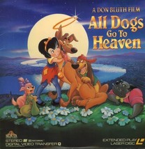 All Dogs Go To Heaven Laserdisc Rare - £10.26 GBP