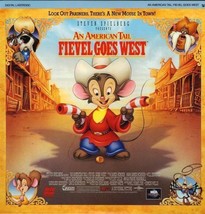 AMERICAN TAIL FIEVEL GOES WEST  LASERDISC  RARE - $9.95
