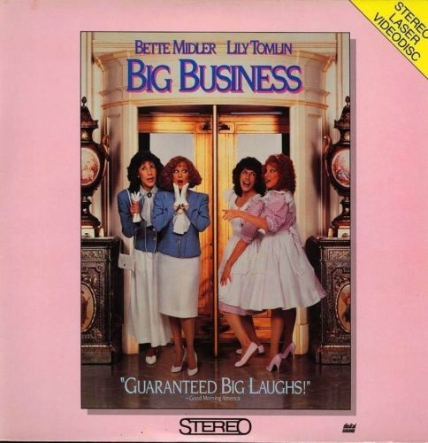 Primary image for BIG BUSINESS BETTE MIDLER LASERDISC RARE