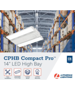 Lithonia Lighting 14.4&quot; CPHB ALO13 MVOLT SWW9 80CRI DWH High Bay LED Light - $74.24