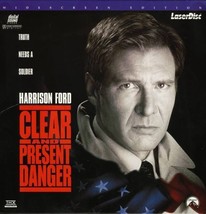 Clear And Present Danger Ltbx Harrison Ford  Laserdisc - £7.79 GBP