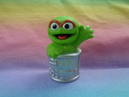 2013 Sesame Street Oscar the Grouch Plastic Figure Toy Cake Topper - $5.88